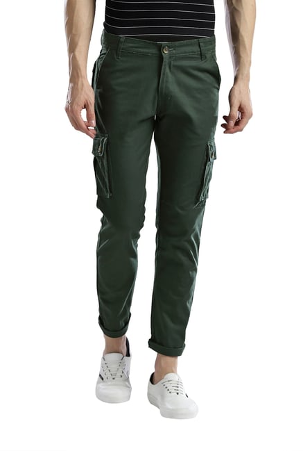 dark green cargo pants