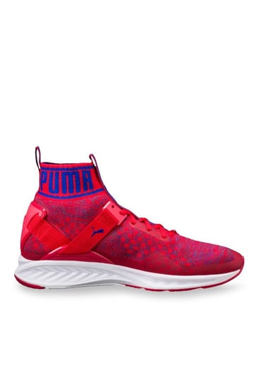 puma ignite evoknit mens pink