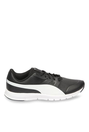 puma flexracer sl black running shoes