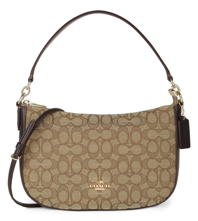 coach chelsea crossbody in signature jacquard