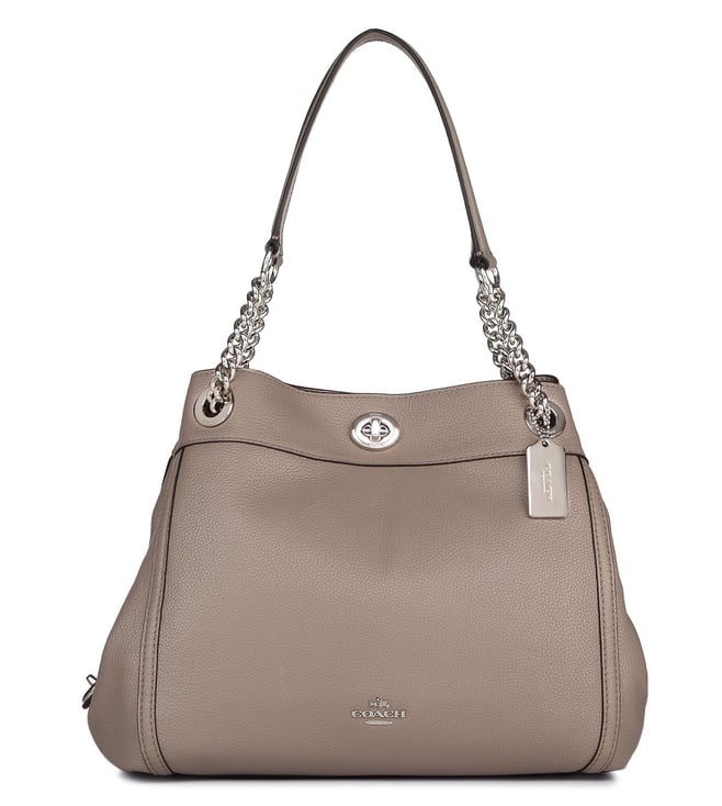 coach turnlock edie shoulder bag