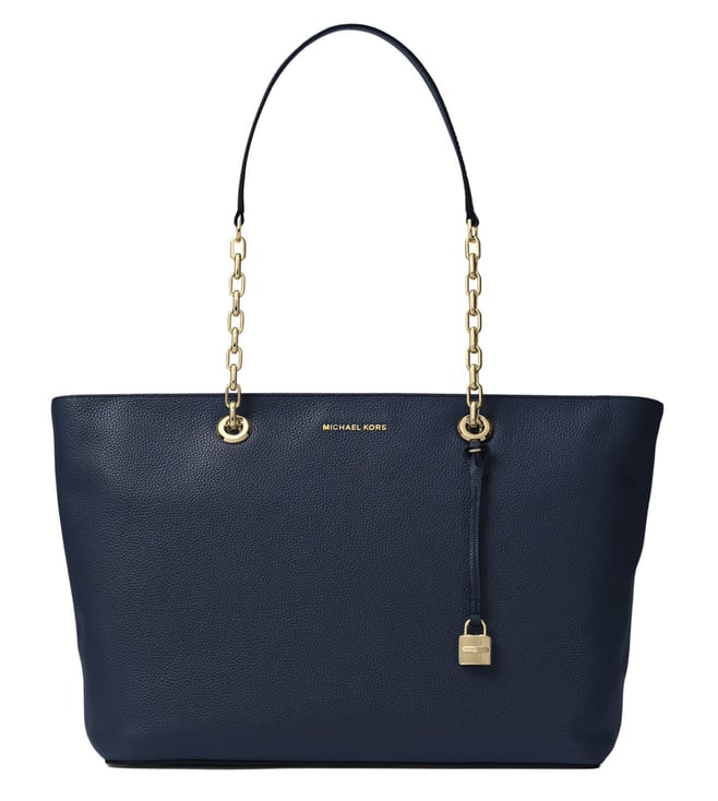 Buy Michael Michael Kors Mercer Admiral Large Chain Tote Bag for Women  Online @ Tata CLiQ Luxury