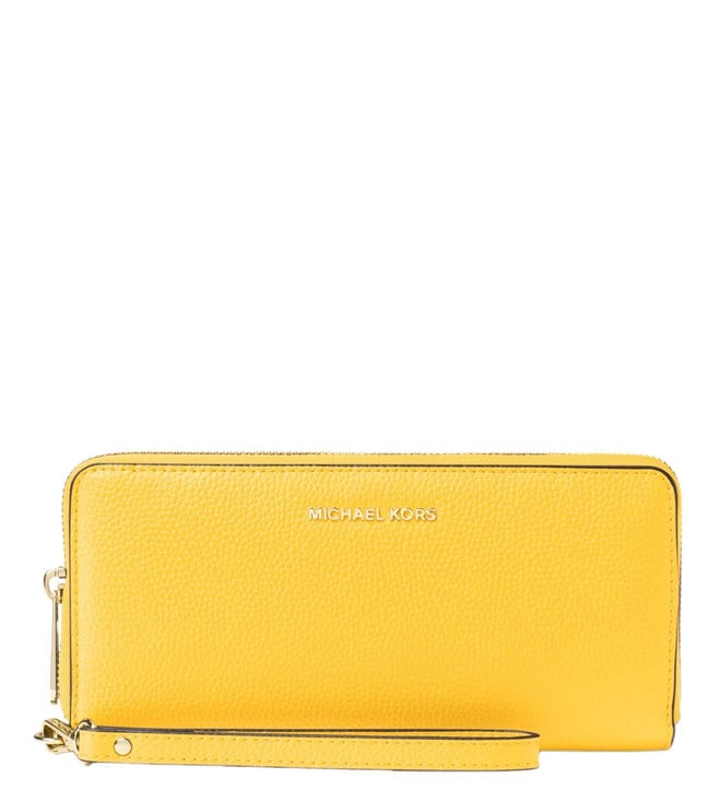 michael kors sunflower wallet