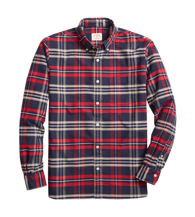 Brooks Brothers Red Fleece ブルックスブラザーズ フリース裏地 牛革使用 水牛トグル ウール ダッフルコート メンズ S グレー Brooks Brothers Red Fleece Blazer in Size 8