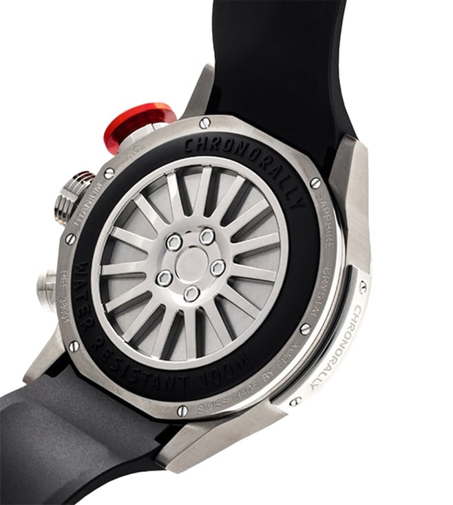 edox men's 38001 tin ain chronorally analog display swiss quartz black watch