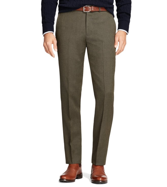 Buy Open Green  Blue Trousers  Pants for Men by BROOKS BROTHERS Online   Ajiocom