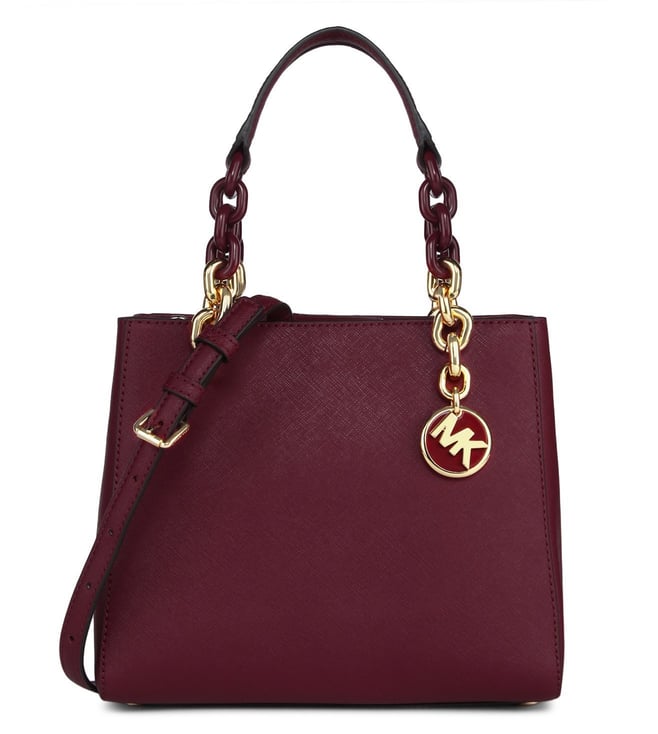 michael kors cynthia small dressy satchel