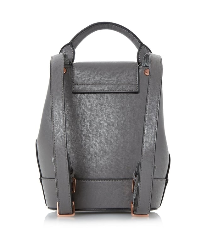 Buy Dune London Grey Small Dieberny Backpack for Women Online @ Tata ...