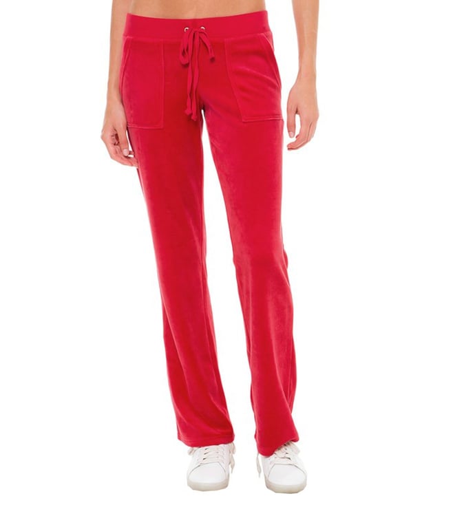 women's juicy couture velour midrise bootcut pants