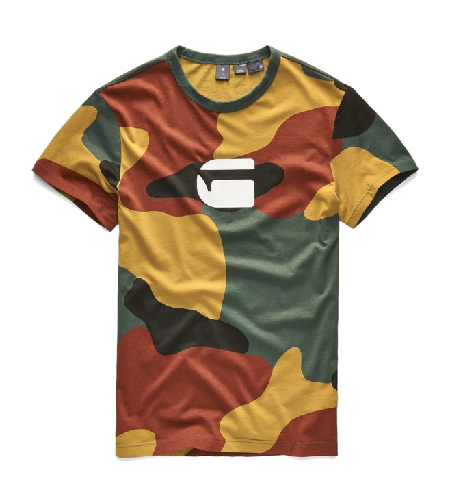 g star camouflage t shirt