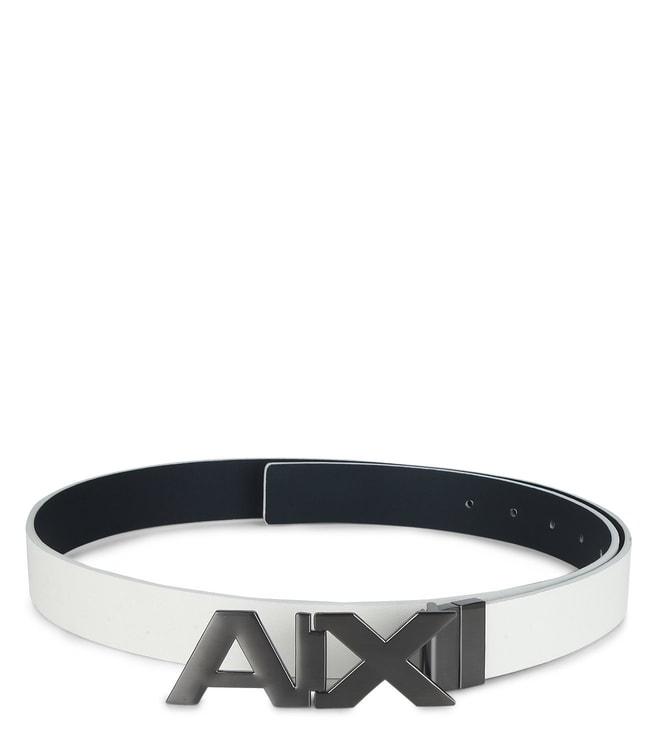 armani exchange belt reversible