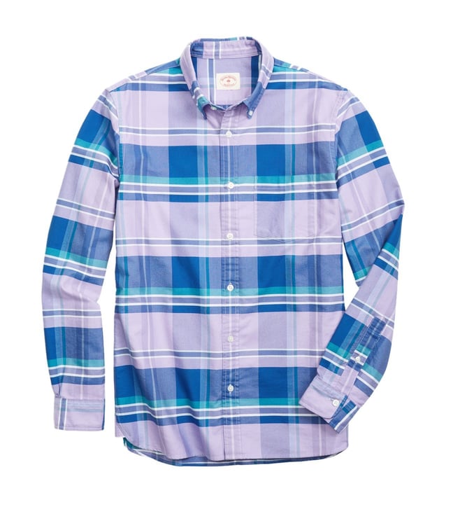 brooks brothers red fleece oxford
