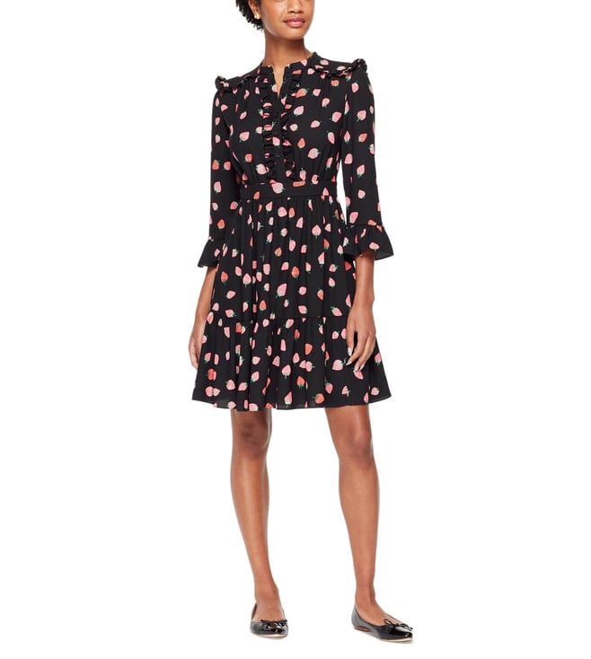 Buy Kate Spade Black Tossed Berry Shirt Dress for Women Online @ Tata CLiQ  Luxury