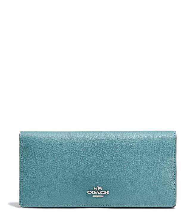 Buy Coach Marine Colorblock Slim Wallet for Women Online @ Tata CLiQ Luxury