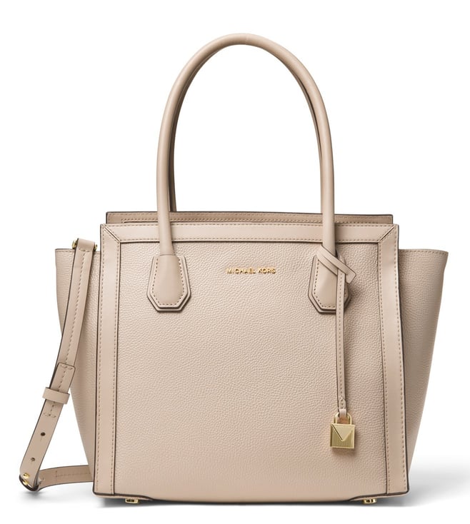 Buy MICHAEL Michael Kors Oat Mercer Studio Large Satchel for Women ...