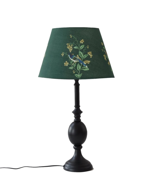 Gulmohar Lane Green Cottage Bell Large Lamp Shade Tata Gulmohar Lane Green Cottage Bell Large Lamp Shade