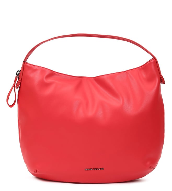 armani exchange red bag