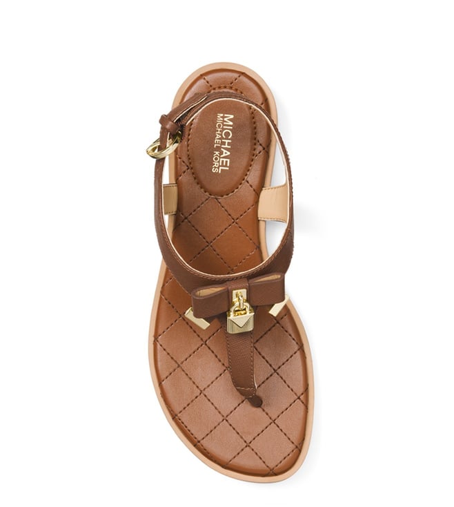 michael kors alice logo sandal