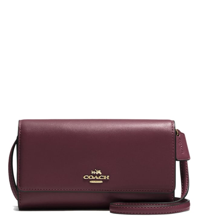 coach oxblood color