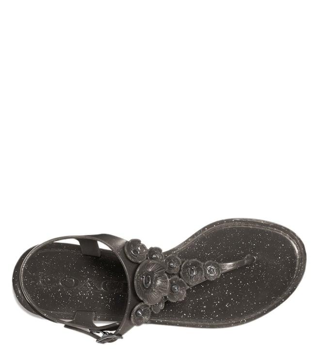 coach jelly sandals