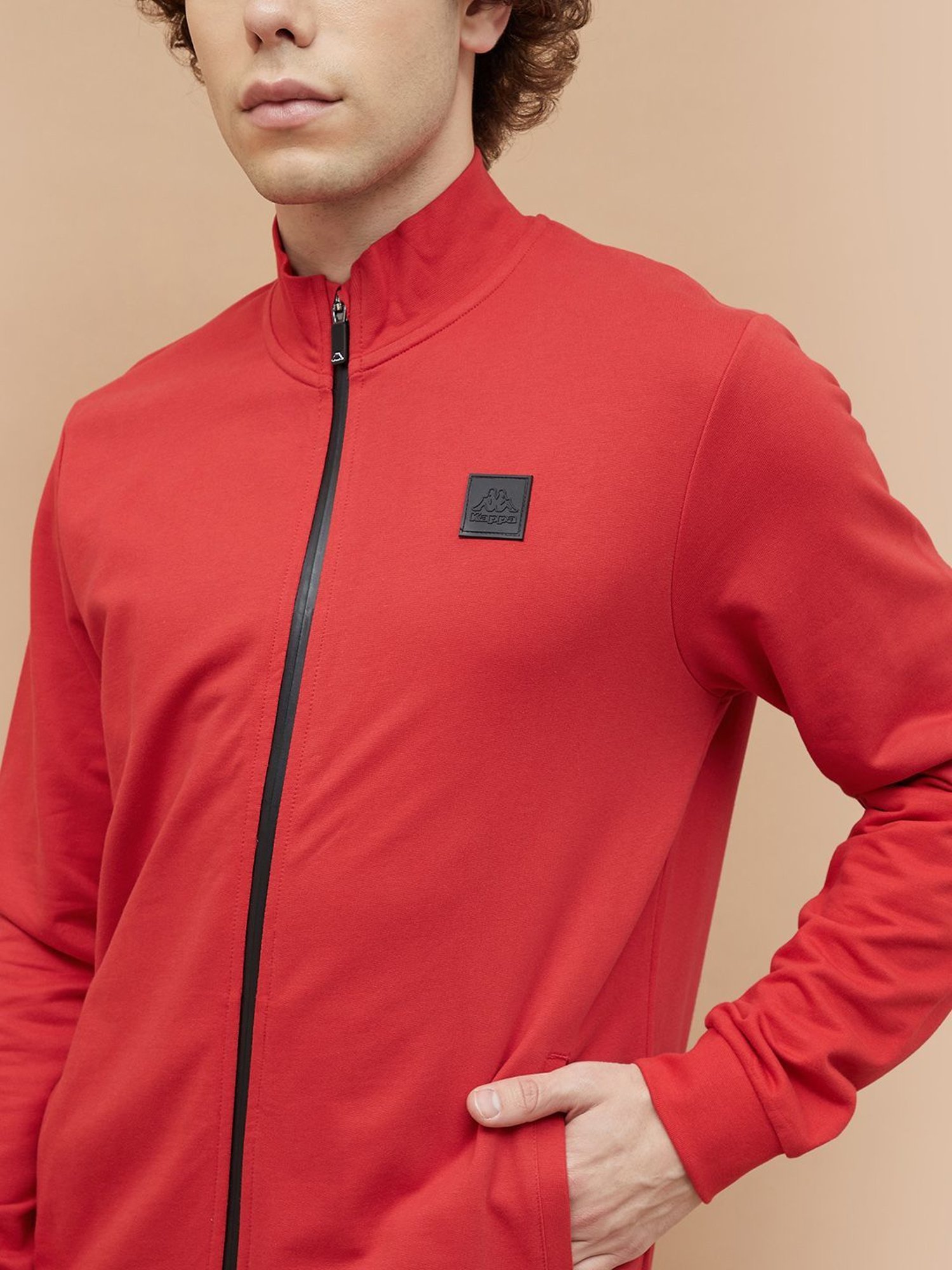 Kappa Red Regular Fit Jacket