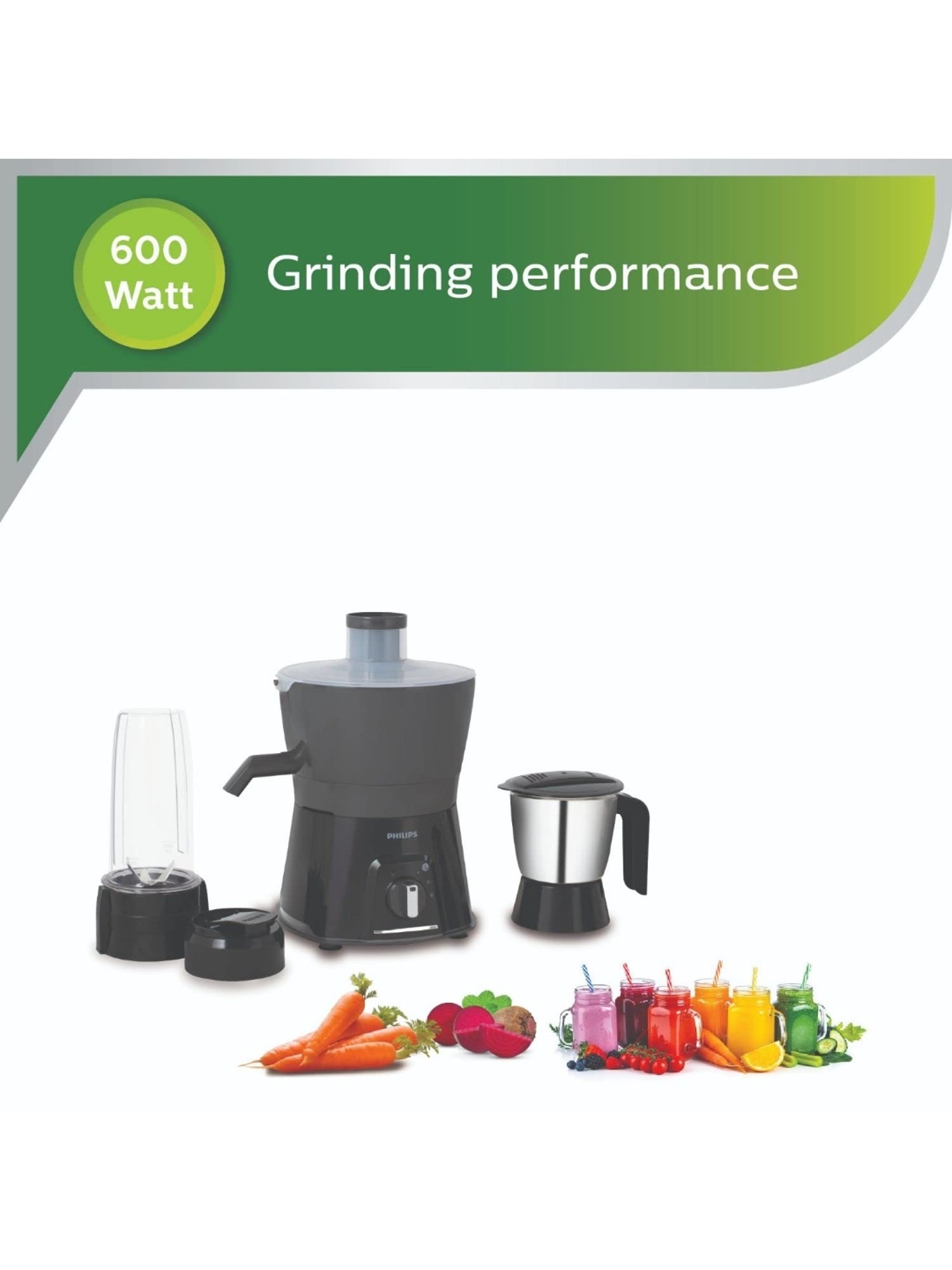 600 Watt Grinder Philips Hl7580 Philips HL7579/00 600W Turbo