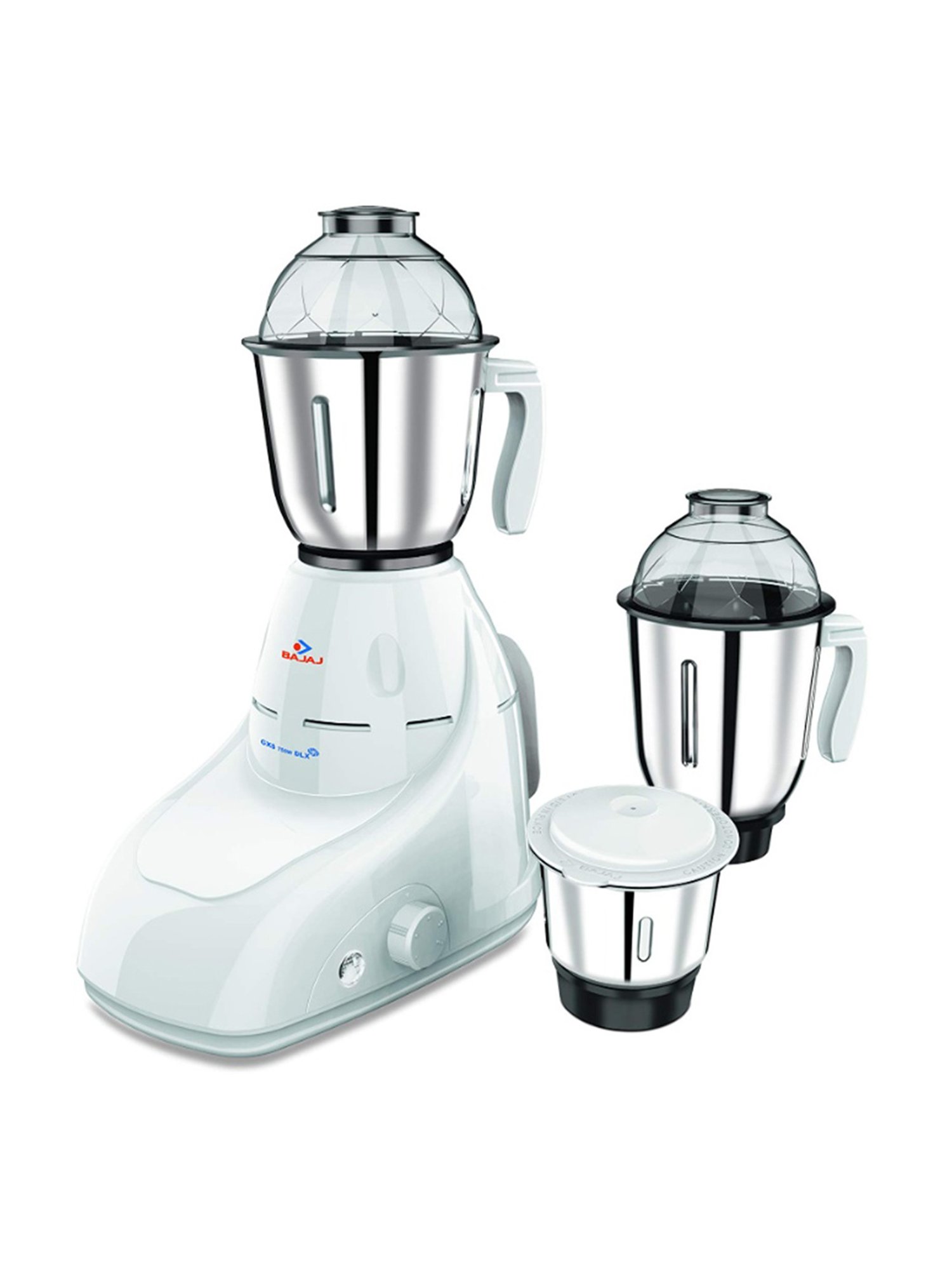 Bajaj GX 8 DLX 750W Mixer Grinder with 3 Stainless Steel Blade Jar