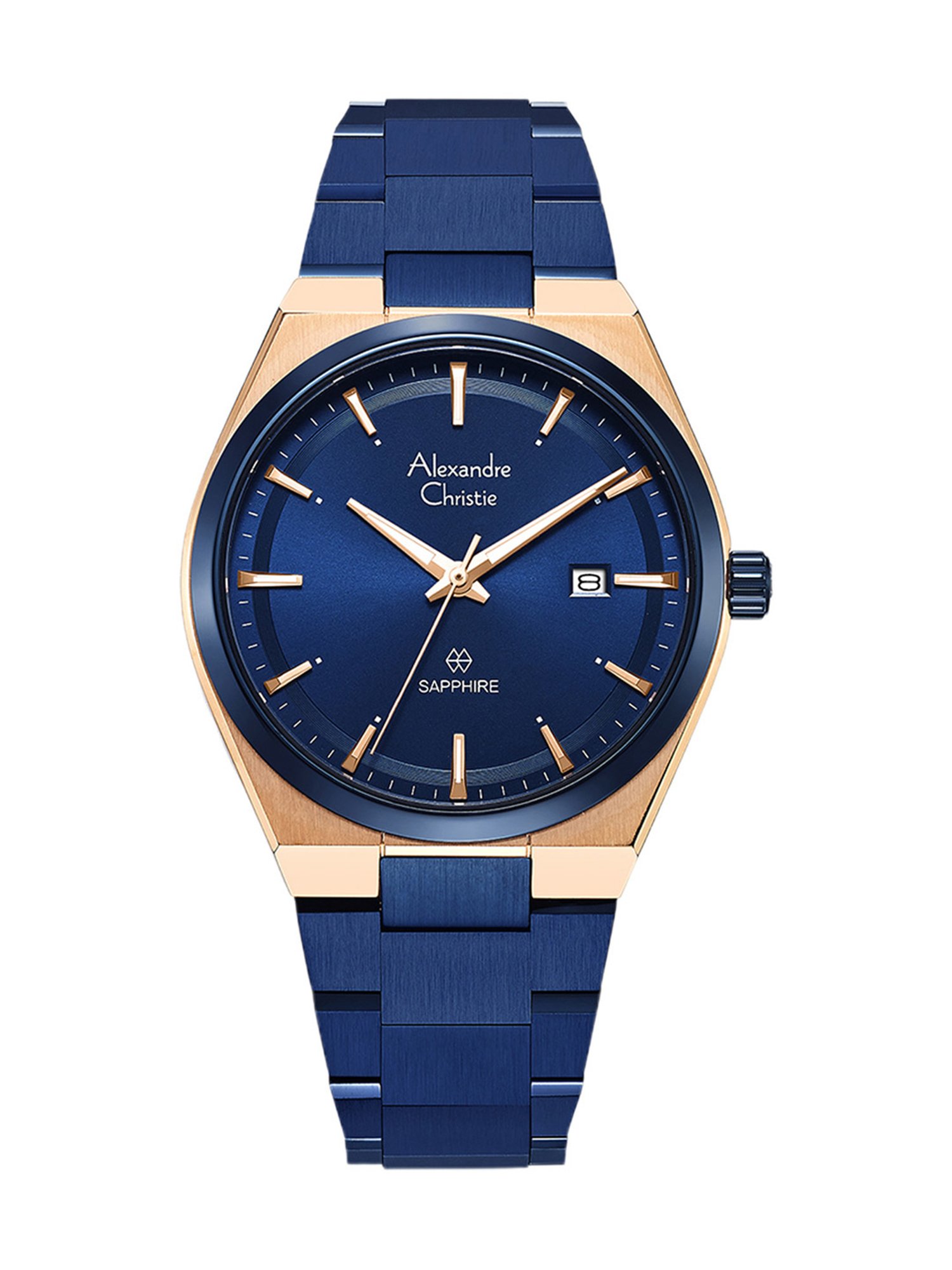 ALEXANDRE CHRISTIE 8697MDBURBU Sapphire Analog Watch for Men