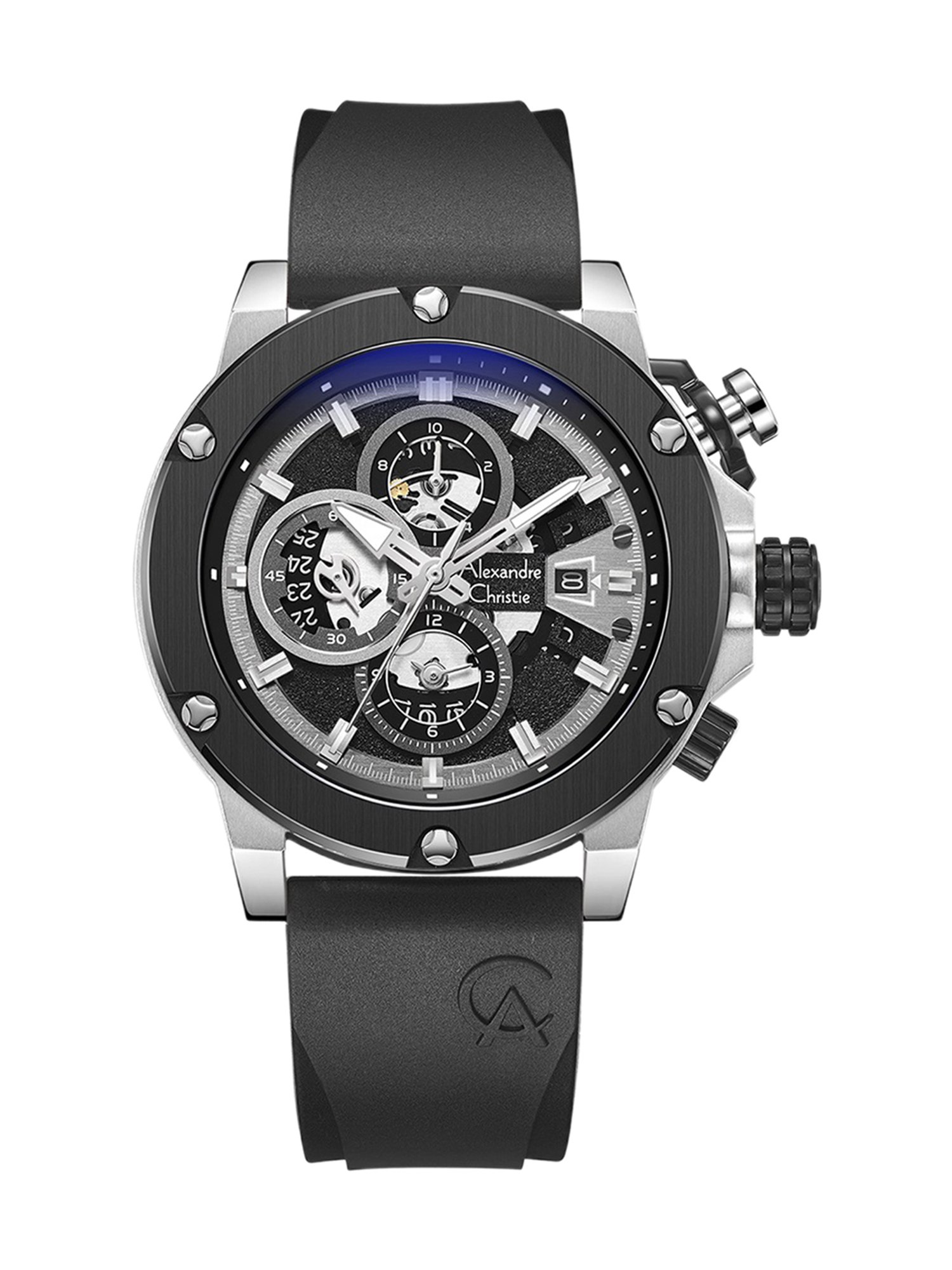 アオ ALEXANDRE CHRISTIE 6491BCRTBBA Chronograph Watch for Men