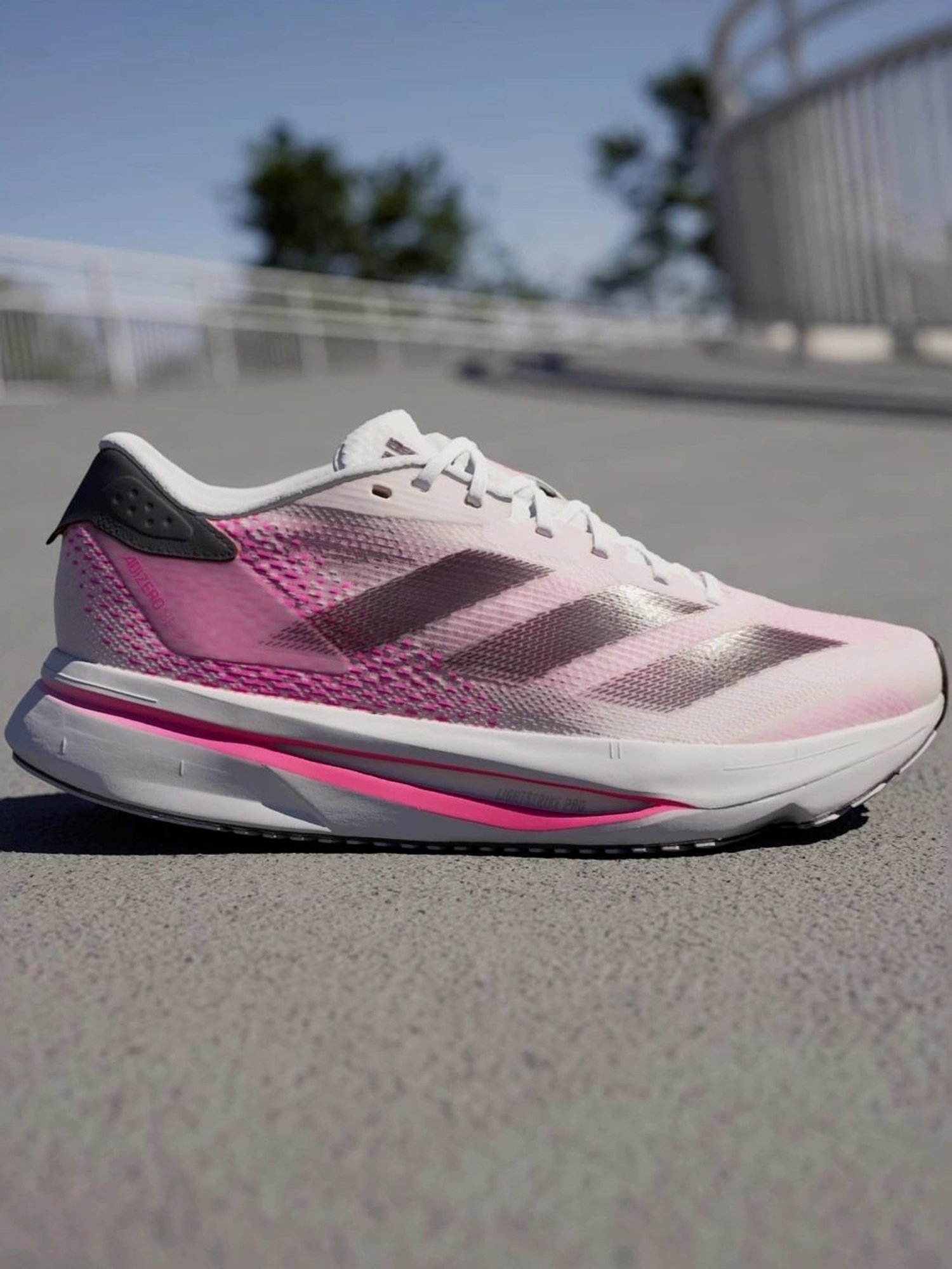 ADIZERO SL2 25.0 グレー/ピンク Buy Adidas Women's ADIZERO SL2 Pink Running Shoes for Women