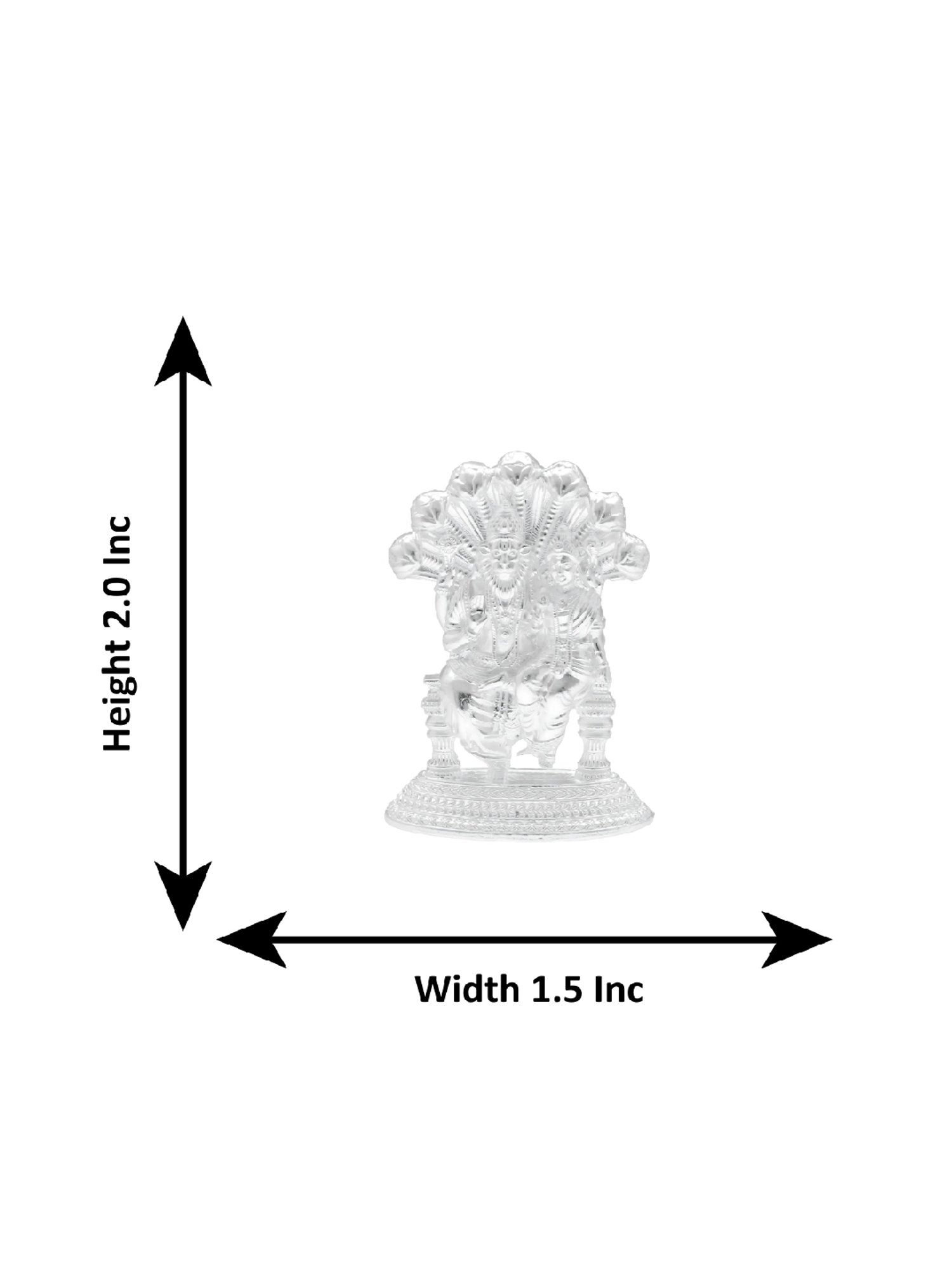 Buy Sri Jagdamba Pearls 800 Silver Sri Lakshmi Narasimha Swamy