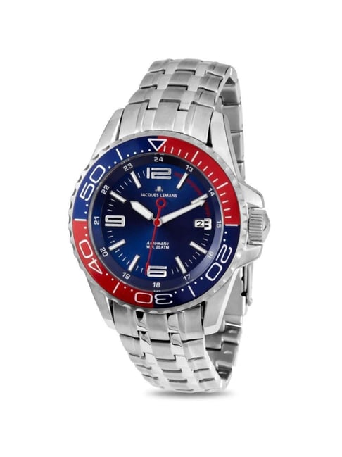 Jacques Lemans 1-1353F Liverpool Diver Analog Watch for Men