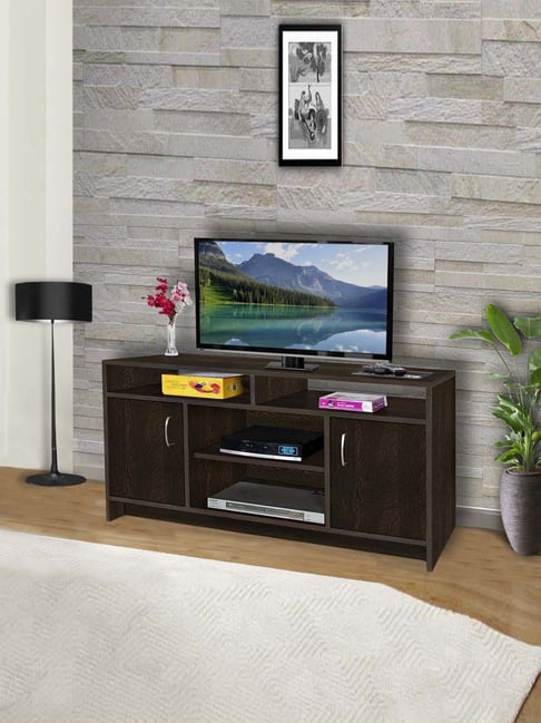 Delite Kom Ken Flowery Wenge Engineered Wood TV Entertainment Unit-picture-31