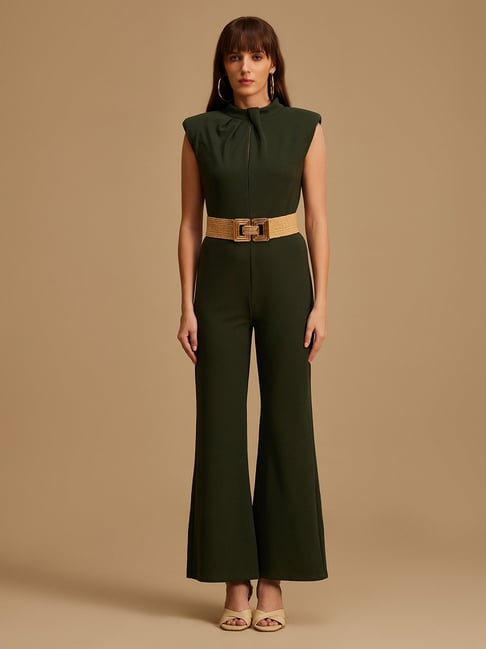 Kazo green jumpsuit on sale