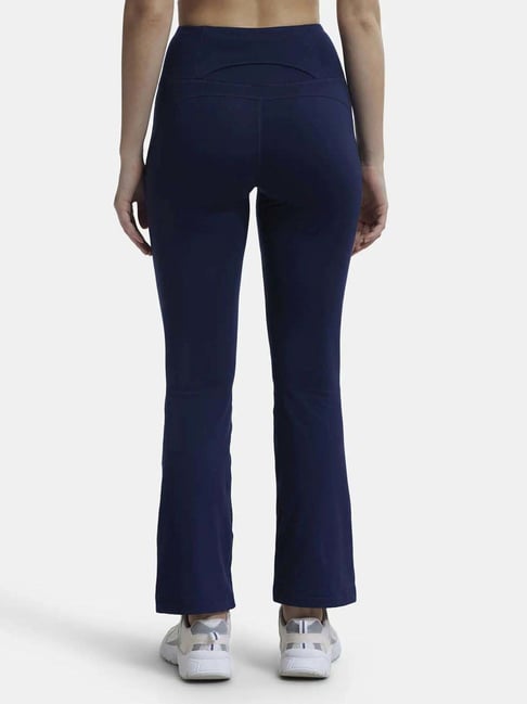 Buy Jockey Blue Mid Rise Sports Track Pants for Women Online Tata CLiQ