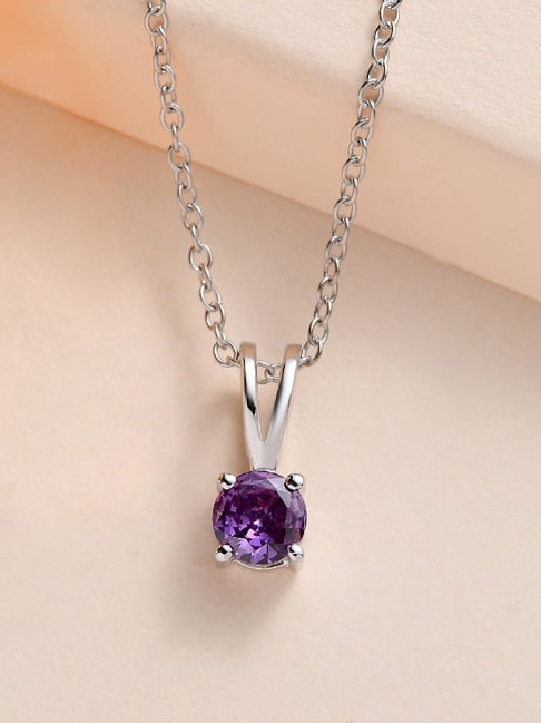 Amethyst Silver Patina Swarovski Crystal Pendant-Sterling Silver marquise Pendant-Pear online Purple Pink Necklace-Sterling Silver Chain Necklace