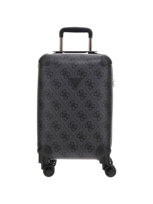 Donna Guess Guess Valigie GUESS Black Logo Small Cabin Trolley