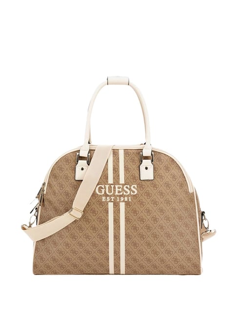 GUESS Khaki Logo Cross Body Bag