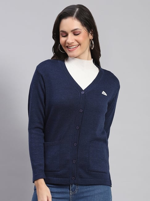 Monte Carlo Navy Wool Cardigan-picture-10