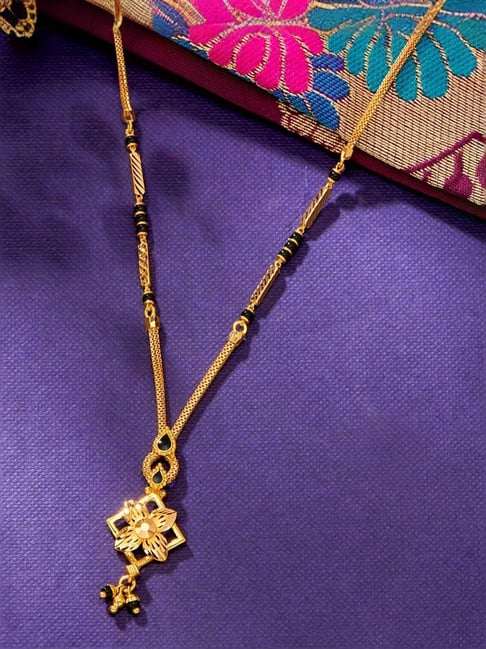 Buy Jewellers Serenity Gold Mangalsutra Online At Best