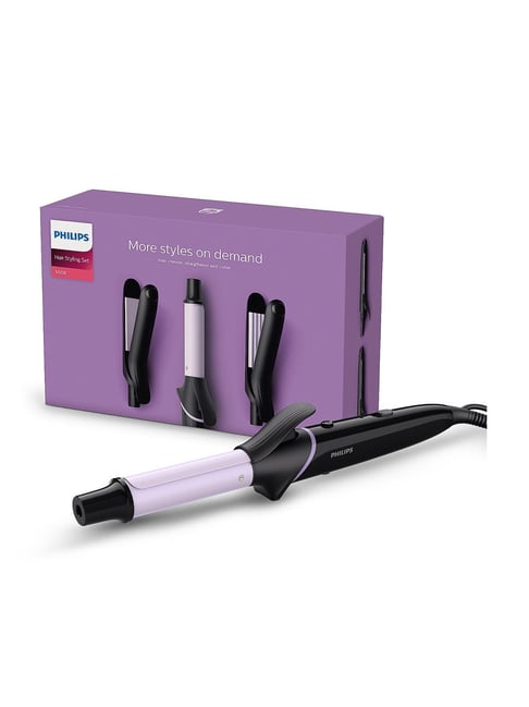 PHILIPS BHH816/00 Multi Styler for Straighten, Curl or Crimp with a Single Tool