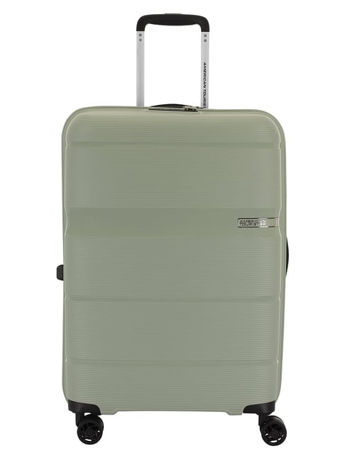 Buy American Tourister LINEX Khaki Medium Hard Cabin Trolley Bag