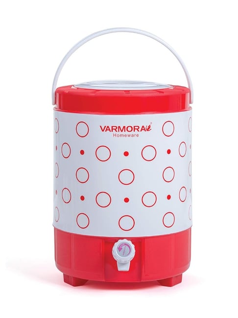 Varmora Breza Red Plastic Insulated Water Jug - 1 L-picture-16