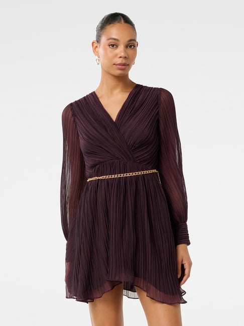 Forever New Genevieve Crinkle Mini Dress-picture-27