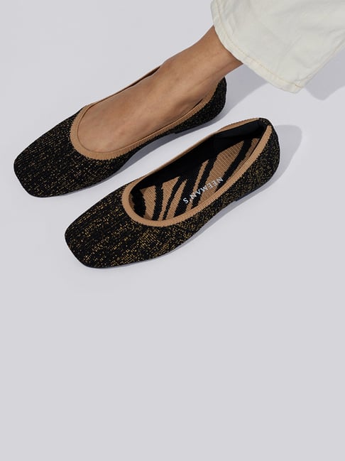 Neemans Women's Jet Black Flat Ballets-picture-19