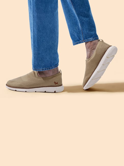 Neemans Men's Khaki Running Shoes-picture-15