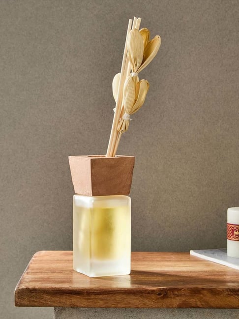 Fabindia Home Sughandh Multicolor Dried Flowers Reed Diffuser