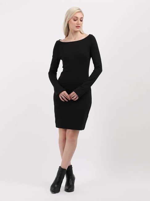 CALVIN KLEIN JEANS Black Bodycon Dress