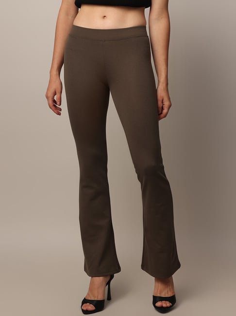 Only Olive Flared Fit High Rise Pants-picture-29