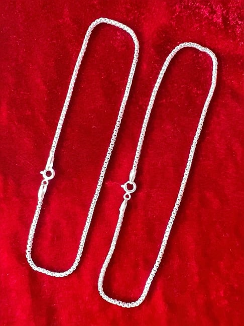 Arte Jewels 925 Sterling Silver Anklets for Women-picture-22